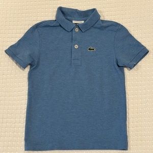 Lacoste golf shirt boys size 6